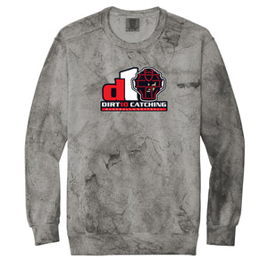 Dirt10 Catching Color Blast Crewneck Sweatshirt