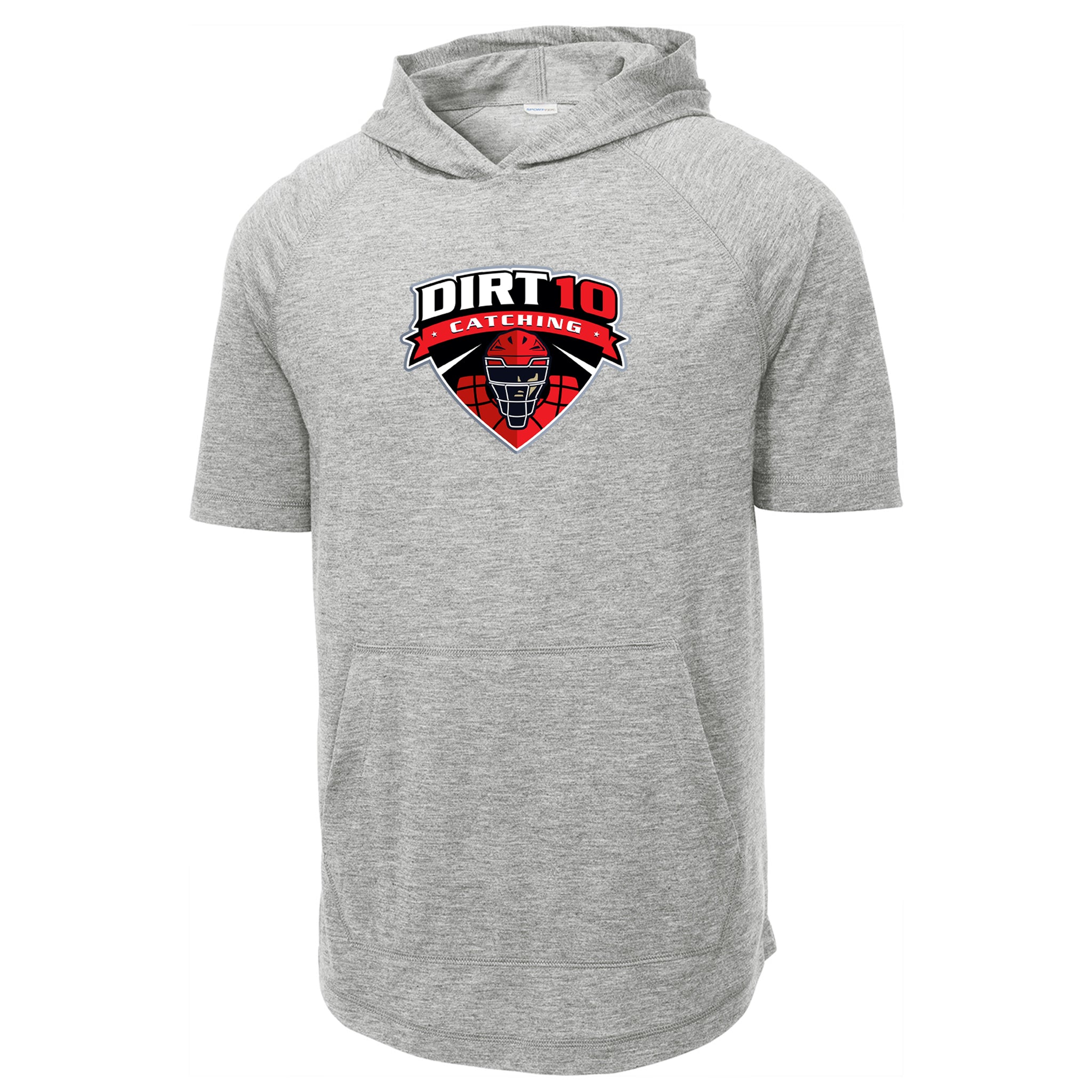 Dirt10 Catching Sport-Tek ® PosiCharge ® Tri-Blend Wicking Short Sleeve Hoodie