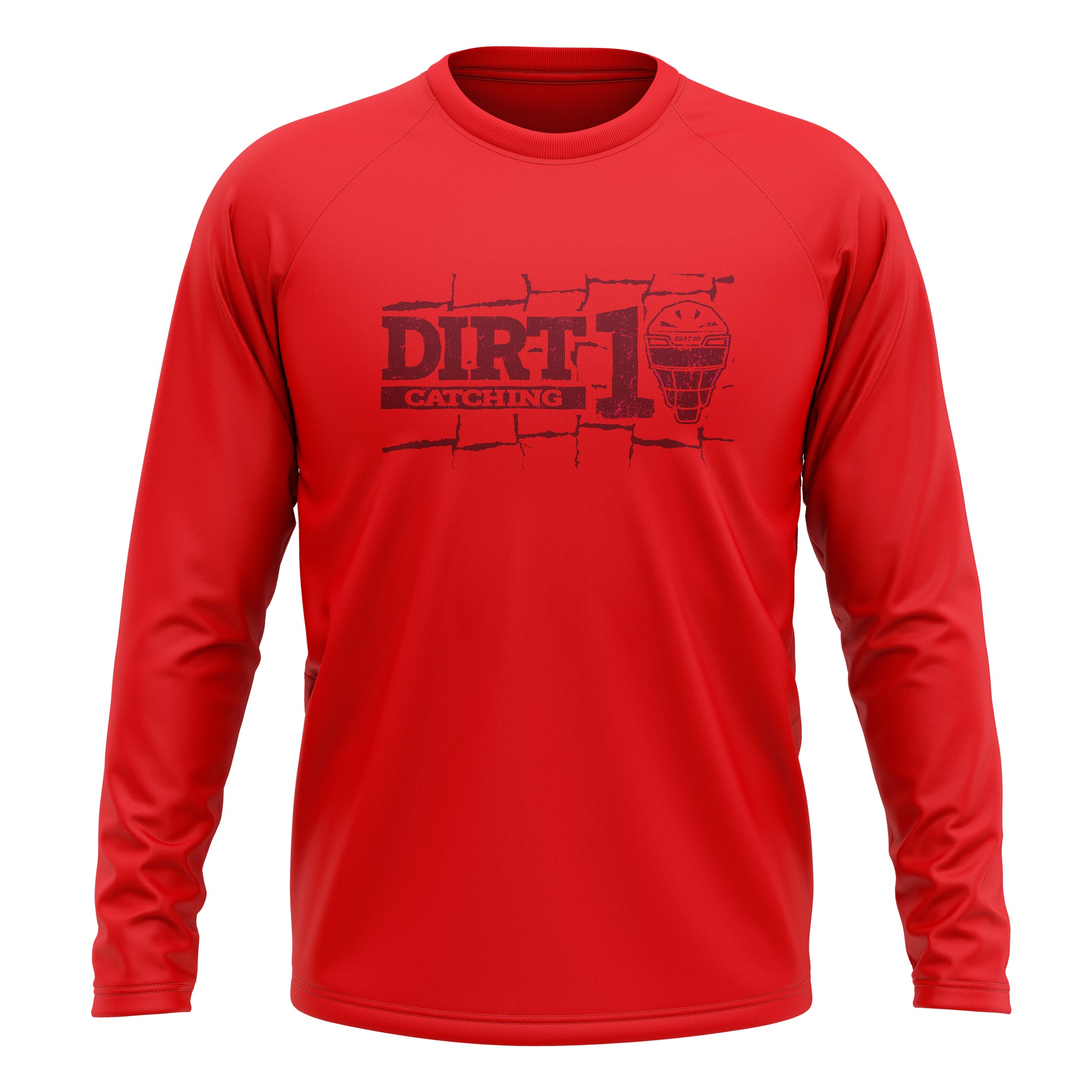 Dirt10 Catching Mens Full Sub Long Sleeve