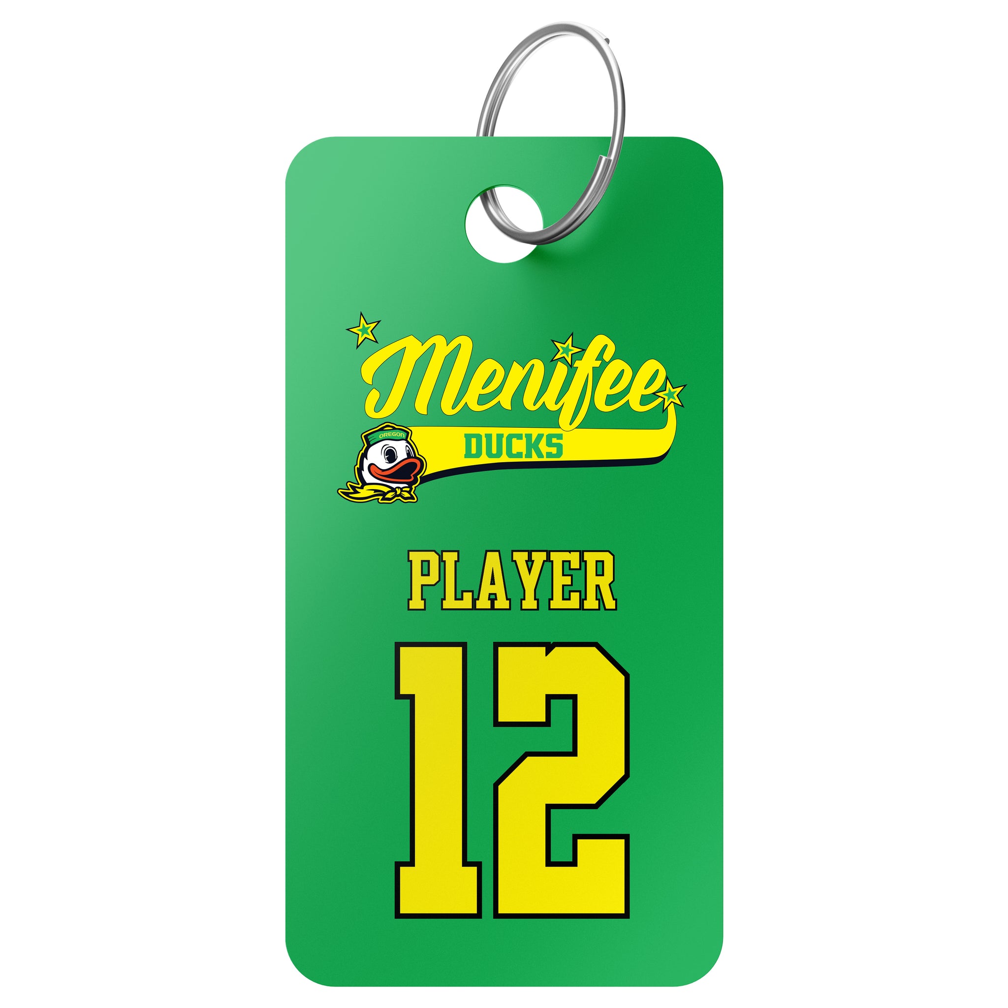 Menifee Ducks Fastpitch Bag Tag