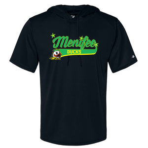 Menifee Ducks Fastpitch Badger B-Core Hooded T-Shirt