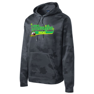 Menifee Ducks Fastpitch Sport-Tek® Sport-Wick® CamoHex Fleece Hooded Pullover