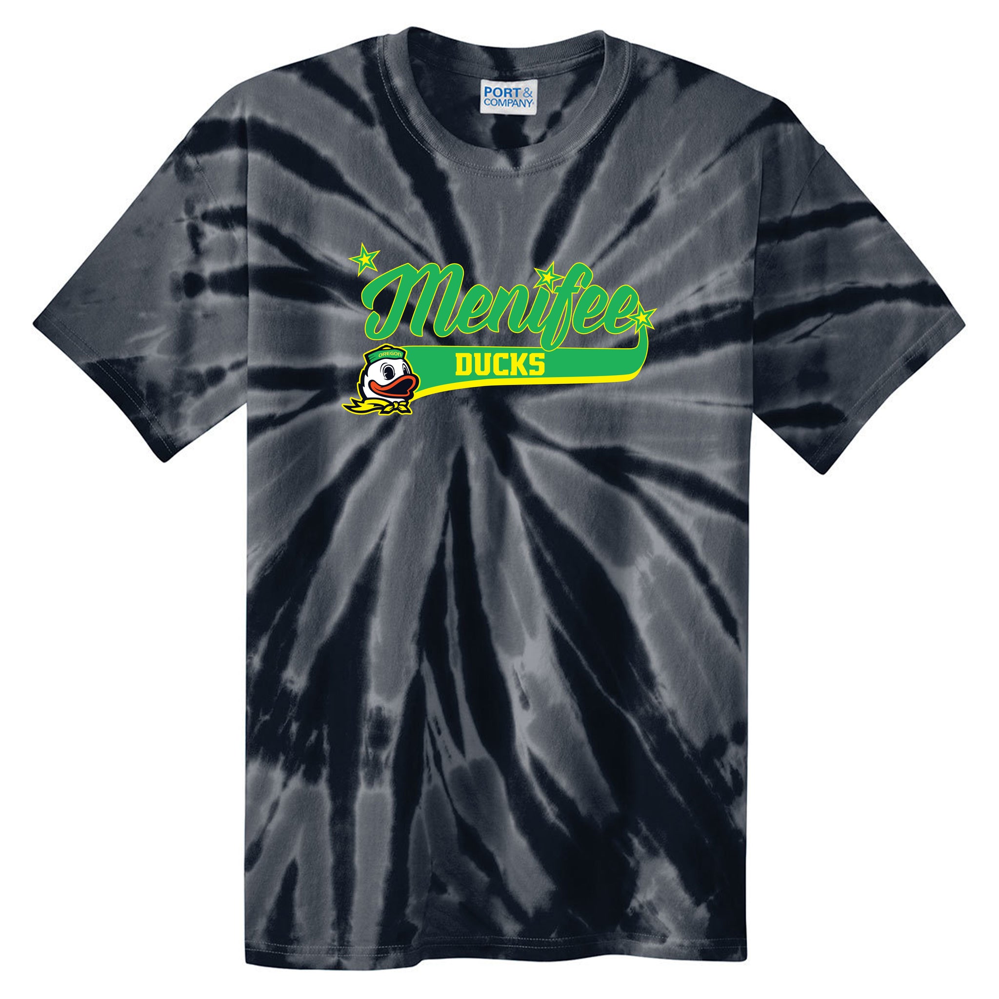 Menifee Ducks Fastpitch Port & Company® Tie-Dye Tee