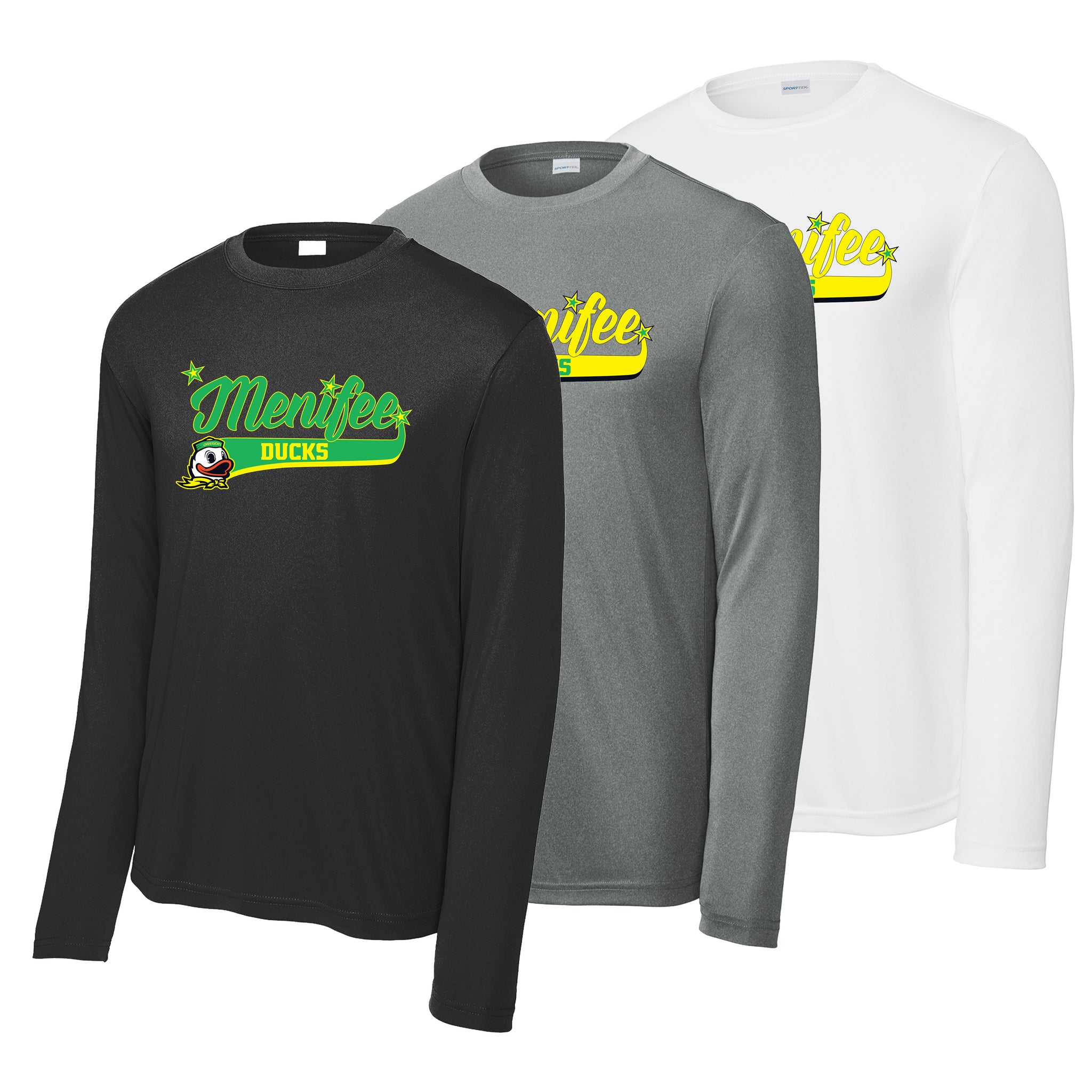 Menifee Ducks Fastpitch Sport-Tek® Long Sleeve PosiCharge® Competitor™ Tee