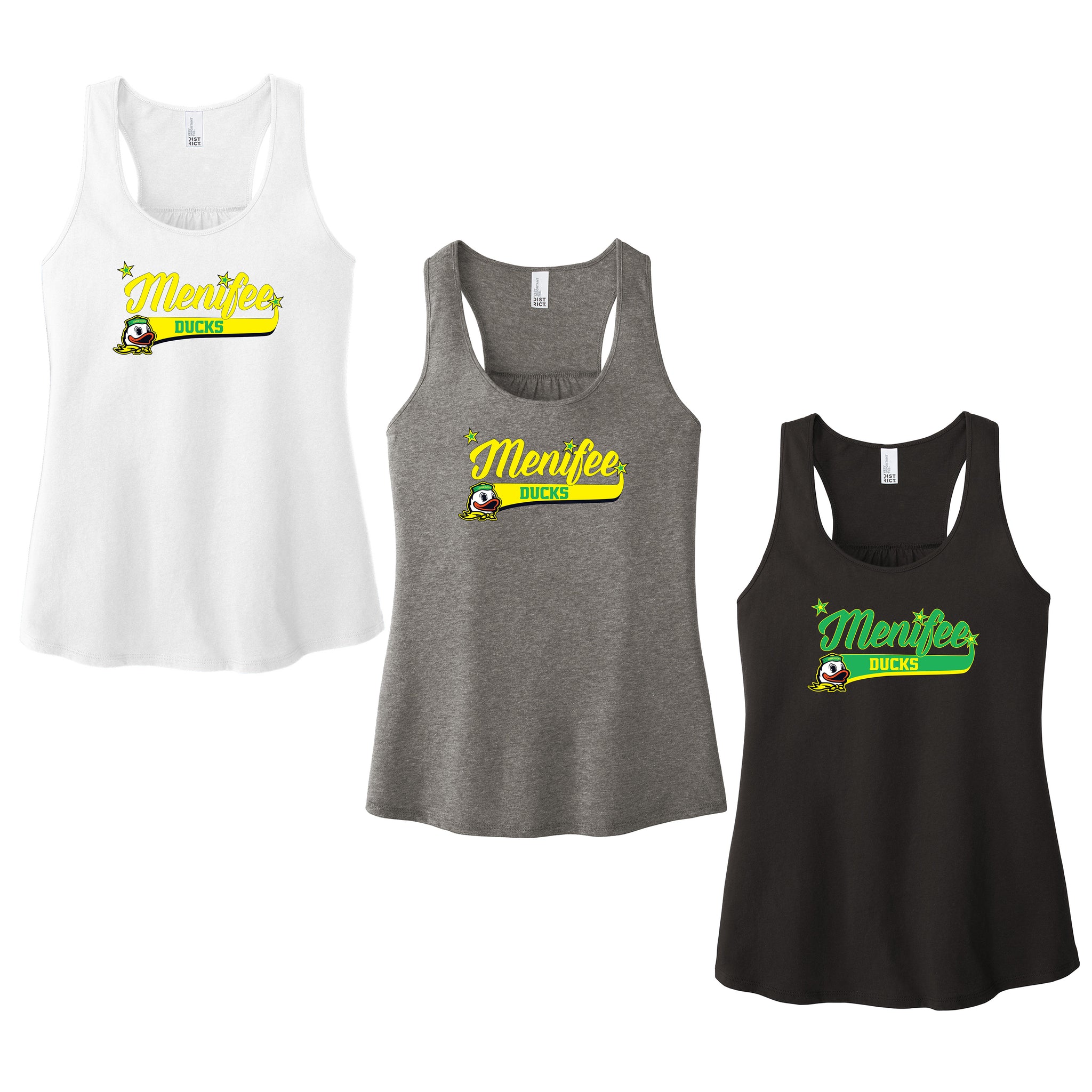 Menifee Ducks Fastpitch District Women’s V.I.T. ™ Racerback Tank