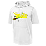 Menifee Ducks Fastpitch Sport-Tek ® Sport-Wick ® Fleece Short Sleeve Hooded Pullover