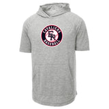 East Rutherford Baseball Sport-Tek ® PosiCharge ® Tri-Blend Wicking Short Sleeve Hoodie