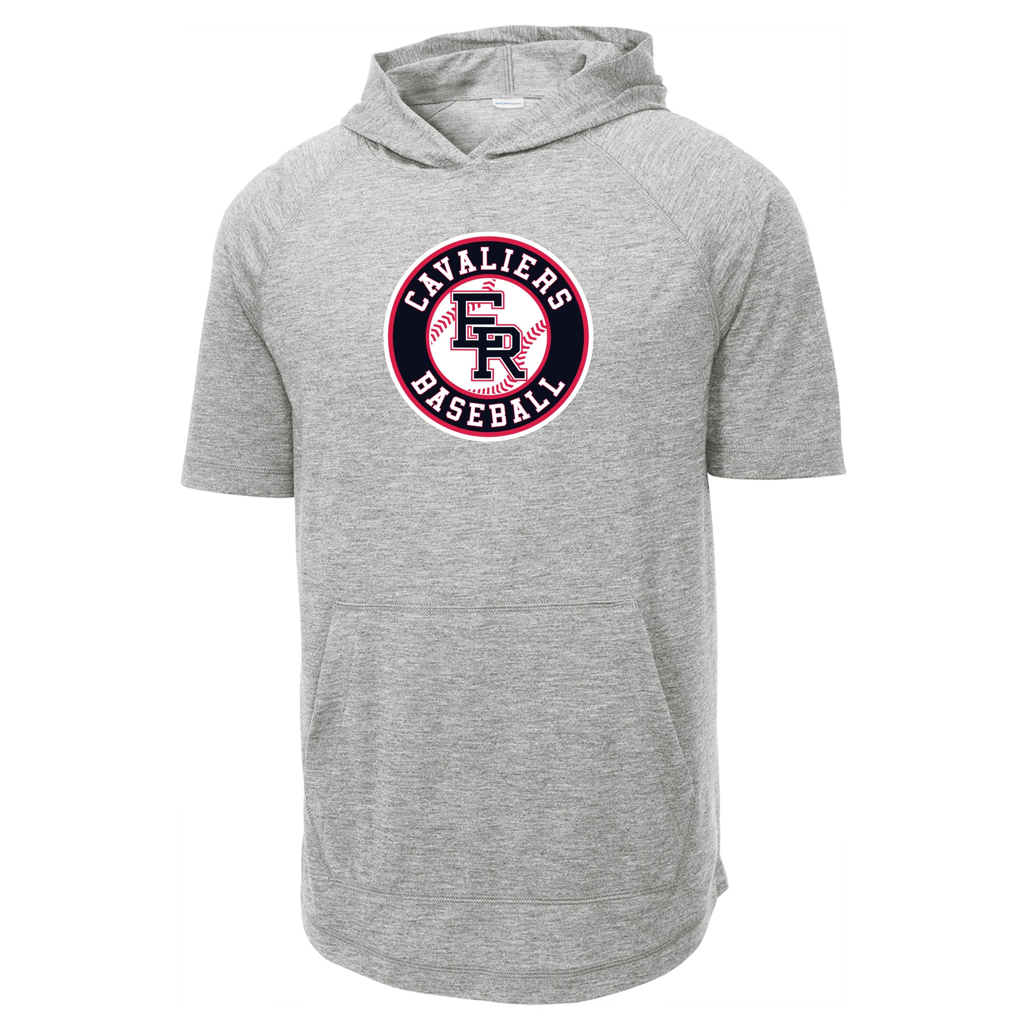 East Rutherford Baseball Sport-Tek ® PosiCharge ® Tri-Blend Wicking Short Sleeve Hoodie