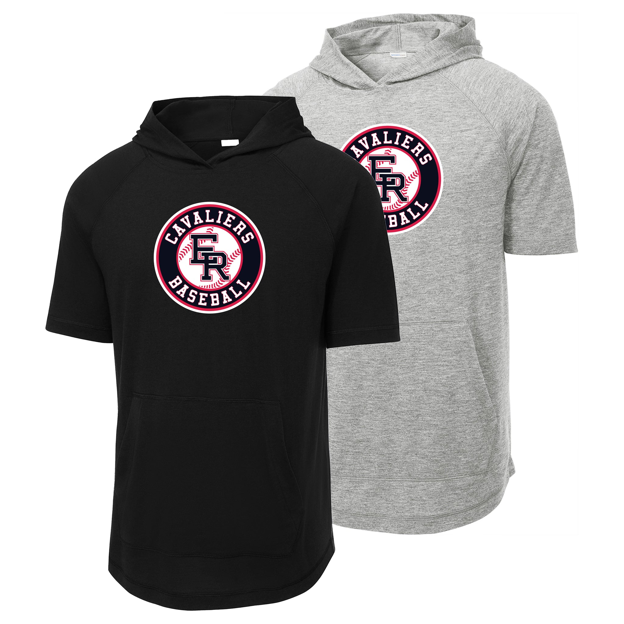East Rutherford Baseball Sport-Tek ® PosiCharge ® Tri-Blend Wicking Short Sleeve Hoodie