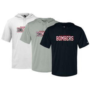 Fredericks Bombers Baseball Badger B-Core Hooded T-Shirt