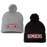 Frederick Bombers Baseball Sportsman 12" Pom-Pom Cuffed Beanie