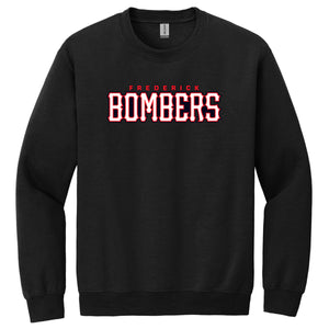 Frederick Bombers Baseball Gildan® Heavy Blend™ Crewneck Sweatshirt