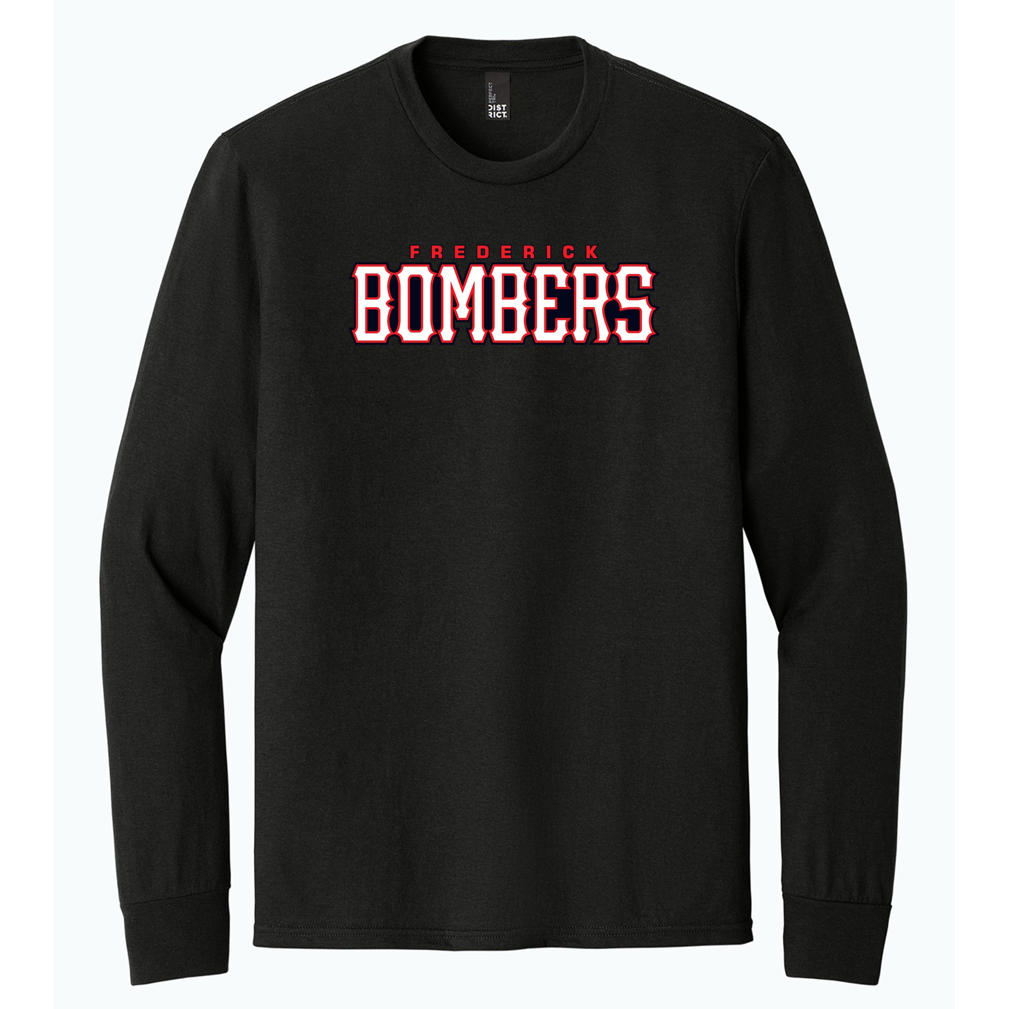 Frederick Bombers Baseball Perfect Tri ® Long Sleeve Tee