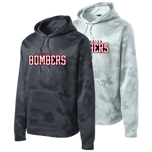 Frederick Bombers Baseball Sport-Tek® Sport-Wick® CamoHex Fleece Hooded Pullover