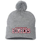 Frederick Bombers Baseball Sportsman 12" Pom-Pom Cuffed Beanie
