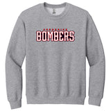 Frederick Bombers Baseball Gildan® Heavy Blend™ Crewneck Sweatshirt