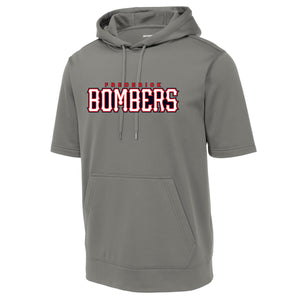 Frederick Bombers Baseball Sport-Tek ® Sport-Wick ® Fleece Short Sleeve Hooded Pullover