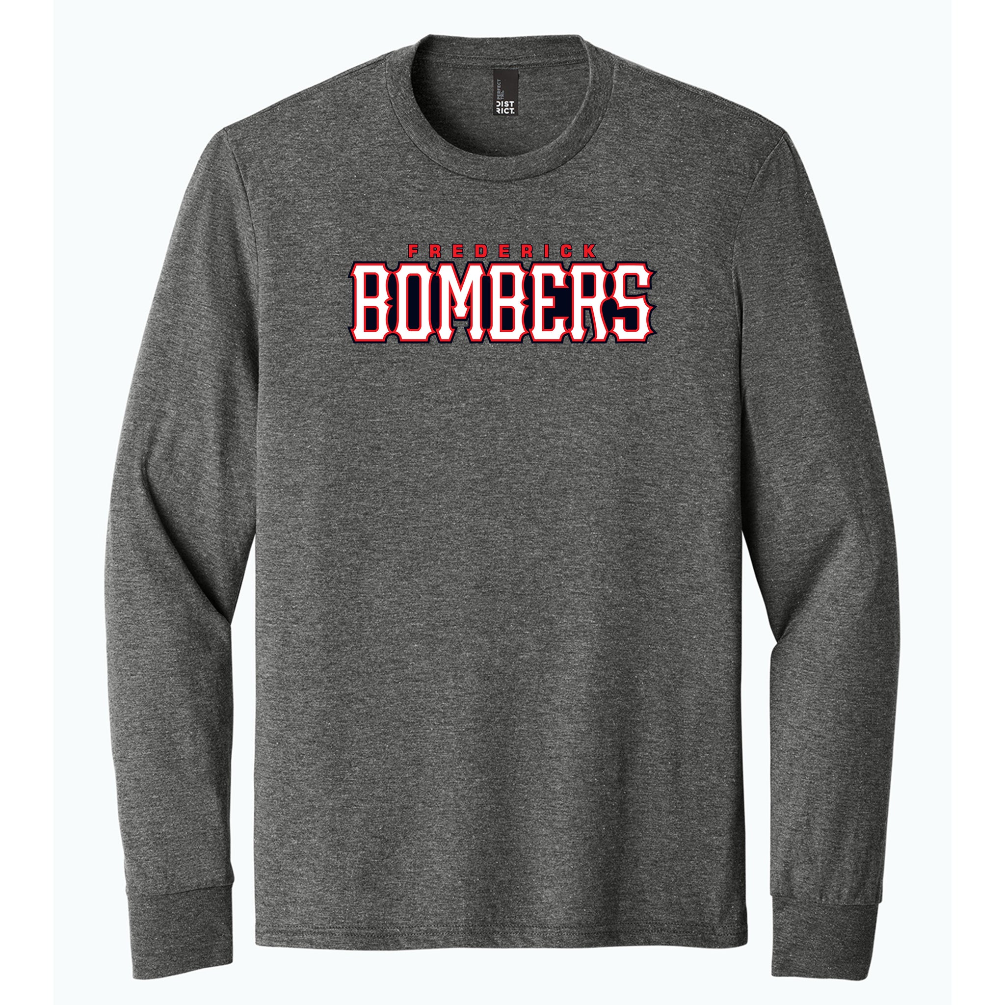 Frederick Bombers Baseball Perfect Tri ® Long Sleeve Tee