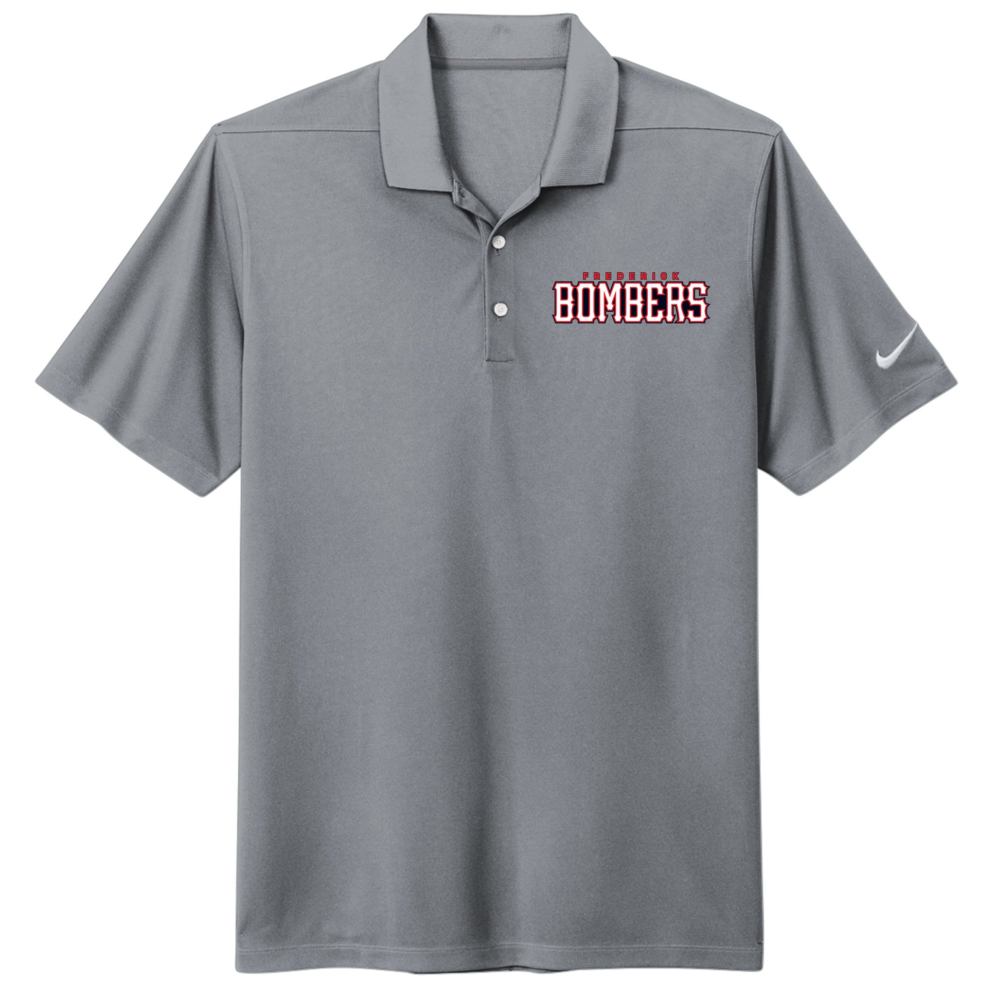 Frederick Bombers Baseball Nike Dri-FIT Micro Pique 2.0 Pocket Polo