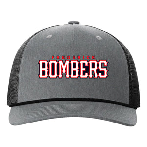 Frederick Bombers Baseball Richardson 112FPR Five Panel Trucker with Rope Snapback