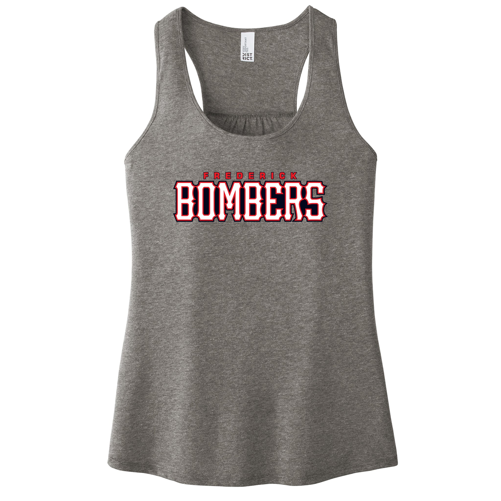 Frederick Bombers Baseball District Women’s V.I.T. ™ Racerback Tank
