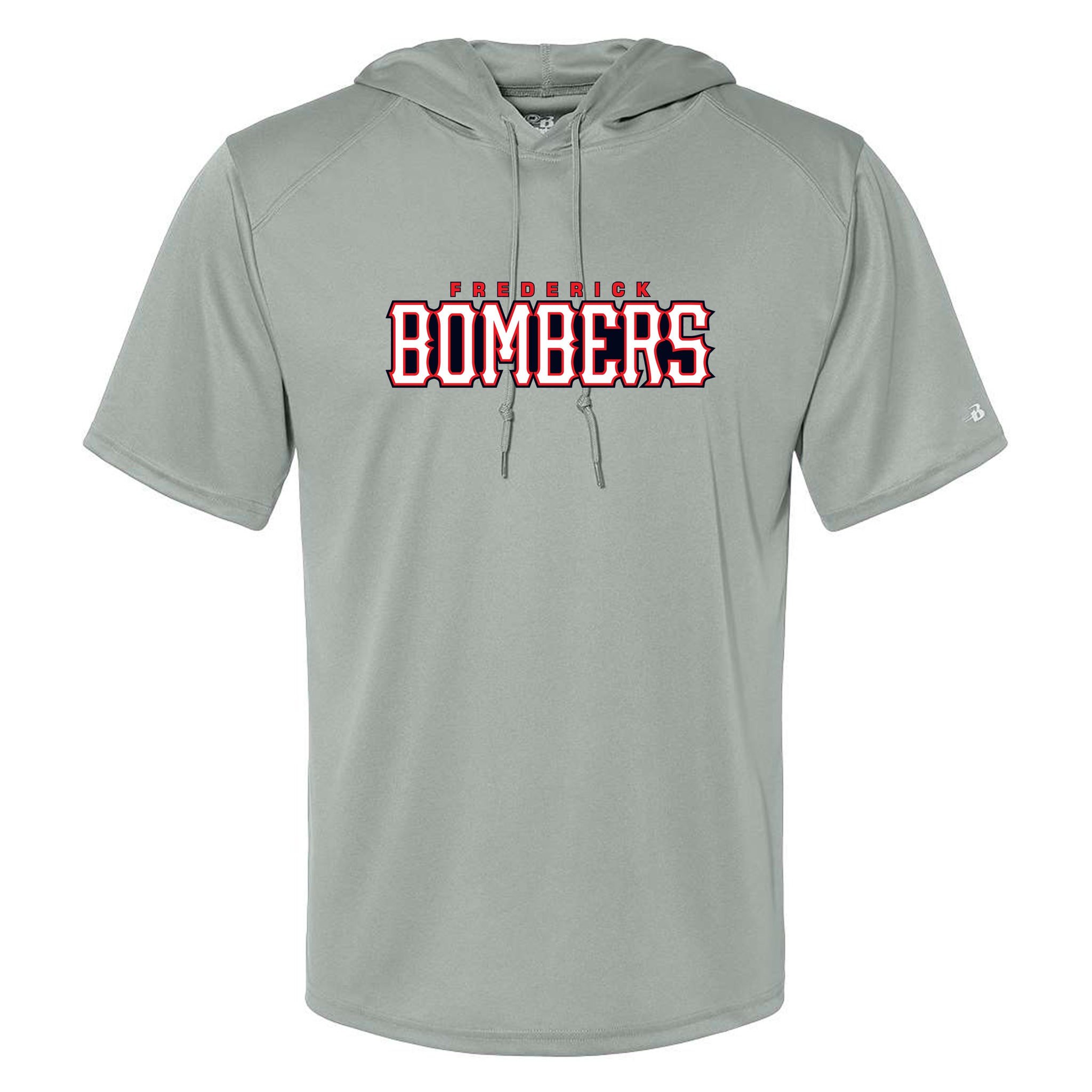 Fredericks Bombers Baseball Badger B-Core Hooded T-Shirt