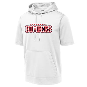 Frederick Bombers Baseball Sport-Tek ® Sport-Wick ® Fleece Short Sleeve Hooded Pullover