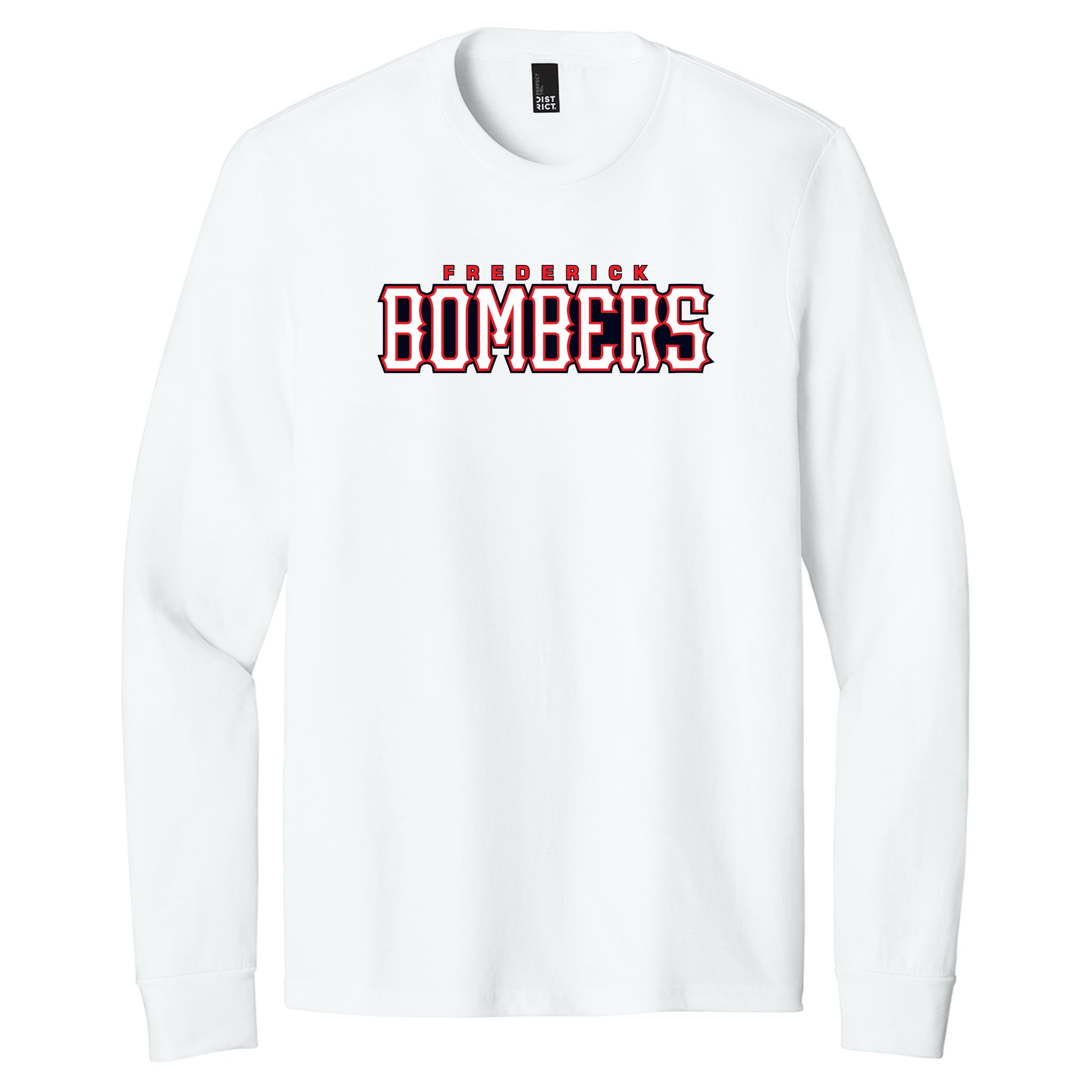Frederick Bombers Baseball Perfect Tri ® Long Sleeve Tee