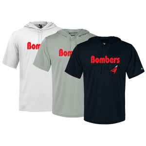 Fredericks Bombers Baseball Badger B-Core Hooded T-Shirt