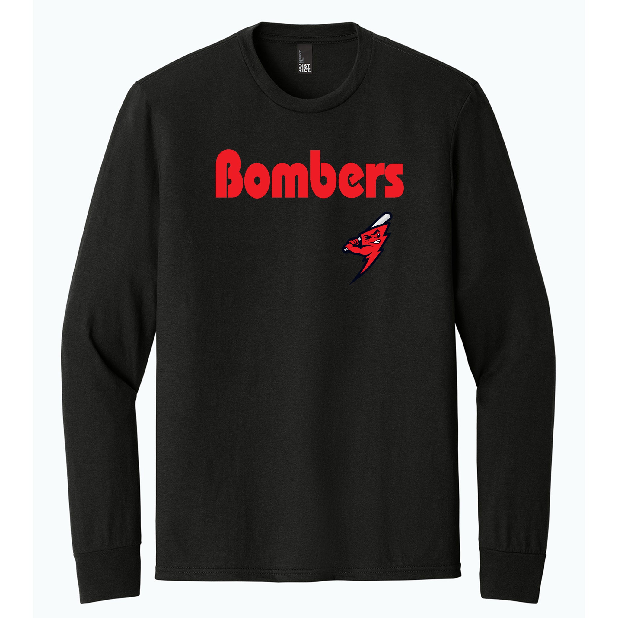 Frederick Bombers Baseball Perfect Tri ® Long Sleeve Tee