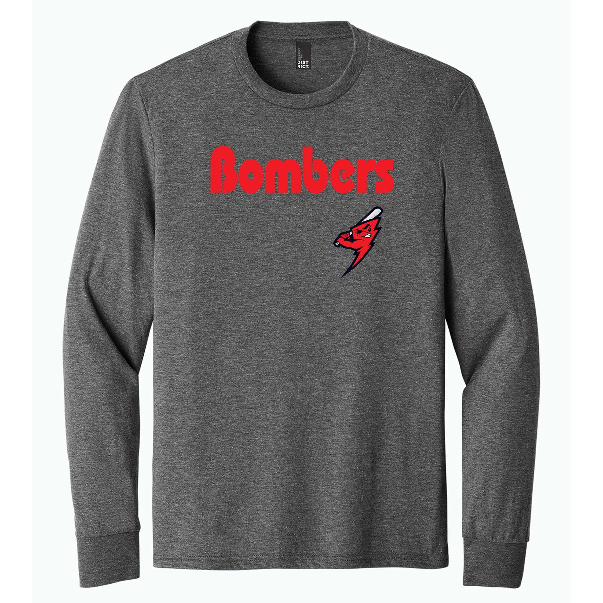 Frederick Bombers Baseball Perfect Tri ® Long Sleeve Tee