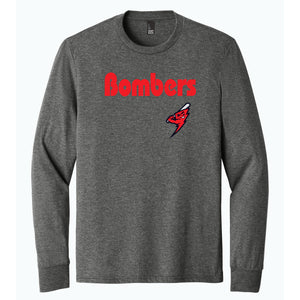 Frederick Bombers Baseball Perfect Tri ® Long Sleeve Tee