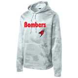 Frederick Bombers Baseball Sport-Tek® Sport-Wick® CamoHex Fleece Hooded Pullover