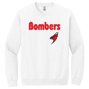 Frederick Bombers Baseball Gildan® Heavy Blend™ Crewneck Sweatshirt