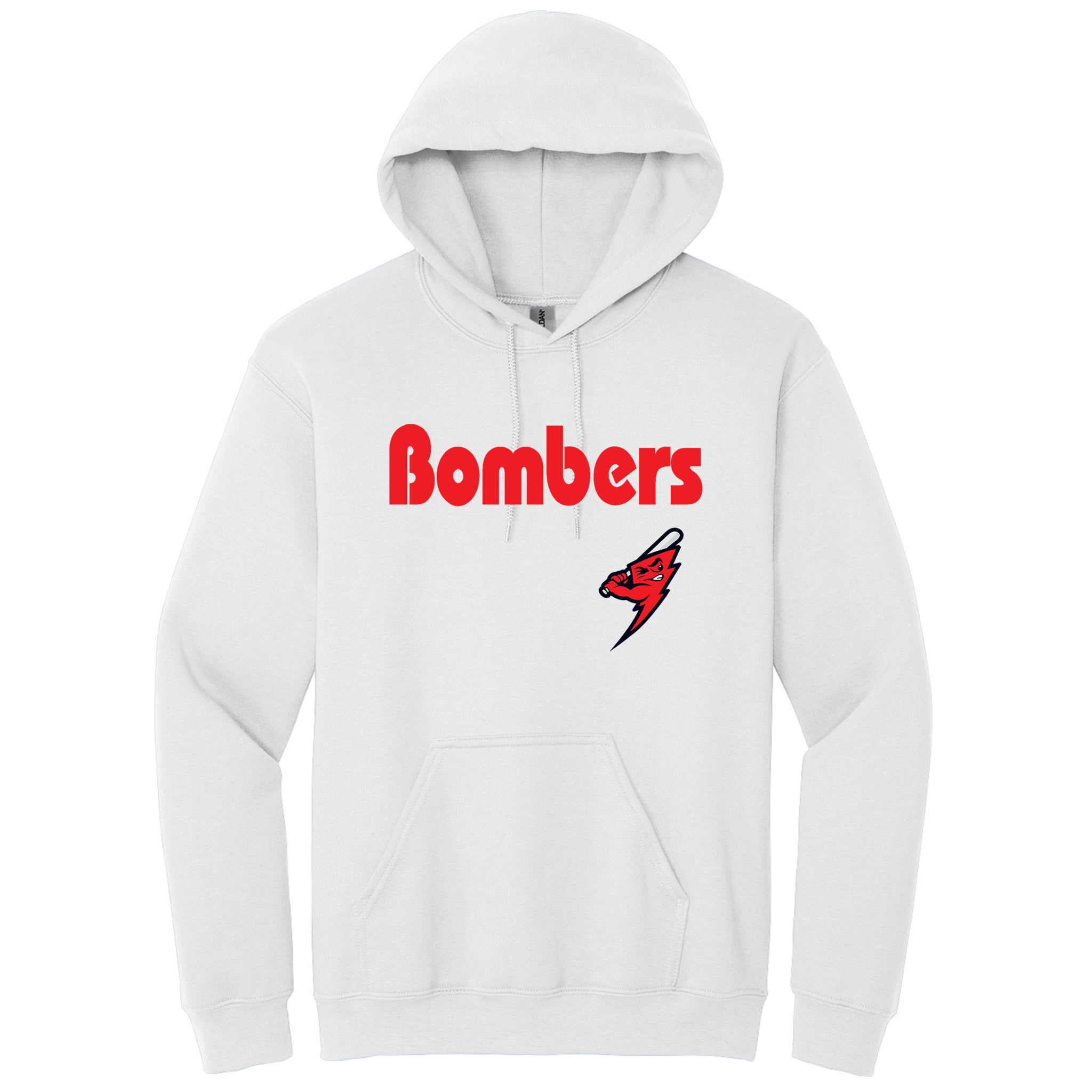 Frederick Bombers Baseball Gildan® Heavy Blend™ Hooded Sweatshirt