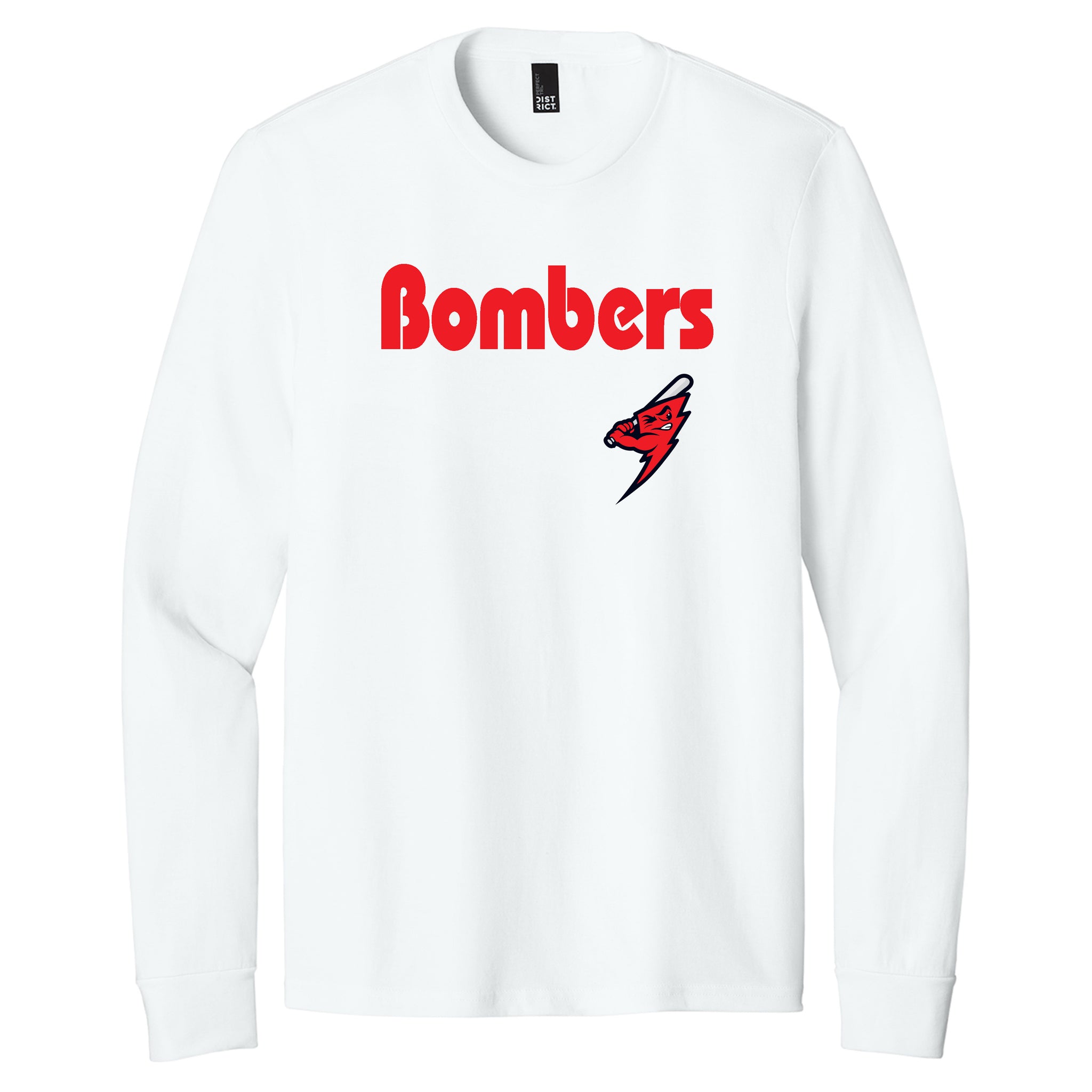 Frederick Bombers Baseball Perfect Tri ® Long Sleeve Tee