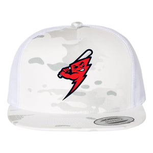Frederick Bombers Baseball YP Classics Five-Panel Classic Trucker Cap