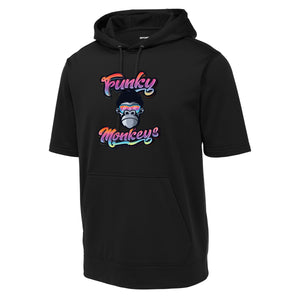 Funky Monkey Baseball Sport-Tek ® Sport-Wick ® Fleece Short Sleeve Hooded Pullover