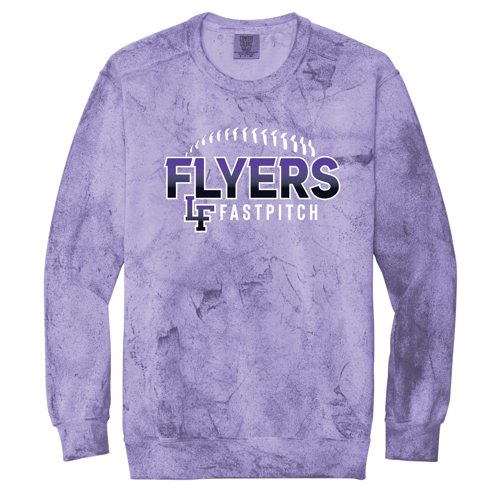 Flyers Fastpitch Color Blast Crewneck Sweatshirt