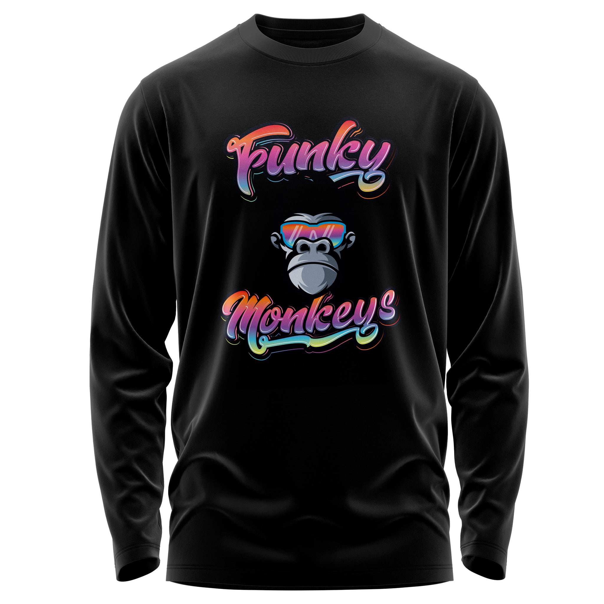 Funky Monkey Baseball District Perfect Tri ® Long Sleeve Tee