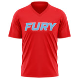 FURY BASEBALL WOMENS V-NECK FULL SUB SHORT SLEEVE