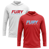 FURY BASEBALL Perfect Tri ® Long Sleeve Hoodie