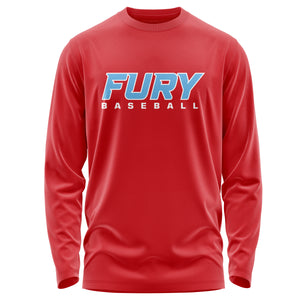 FURY BASEBALL TRI-BLEND LONG SLEEVE