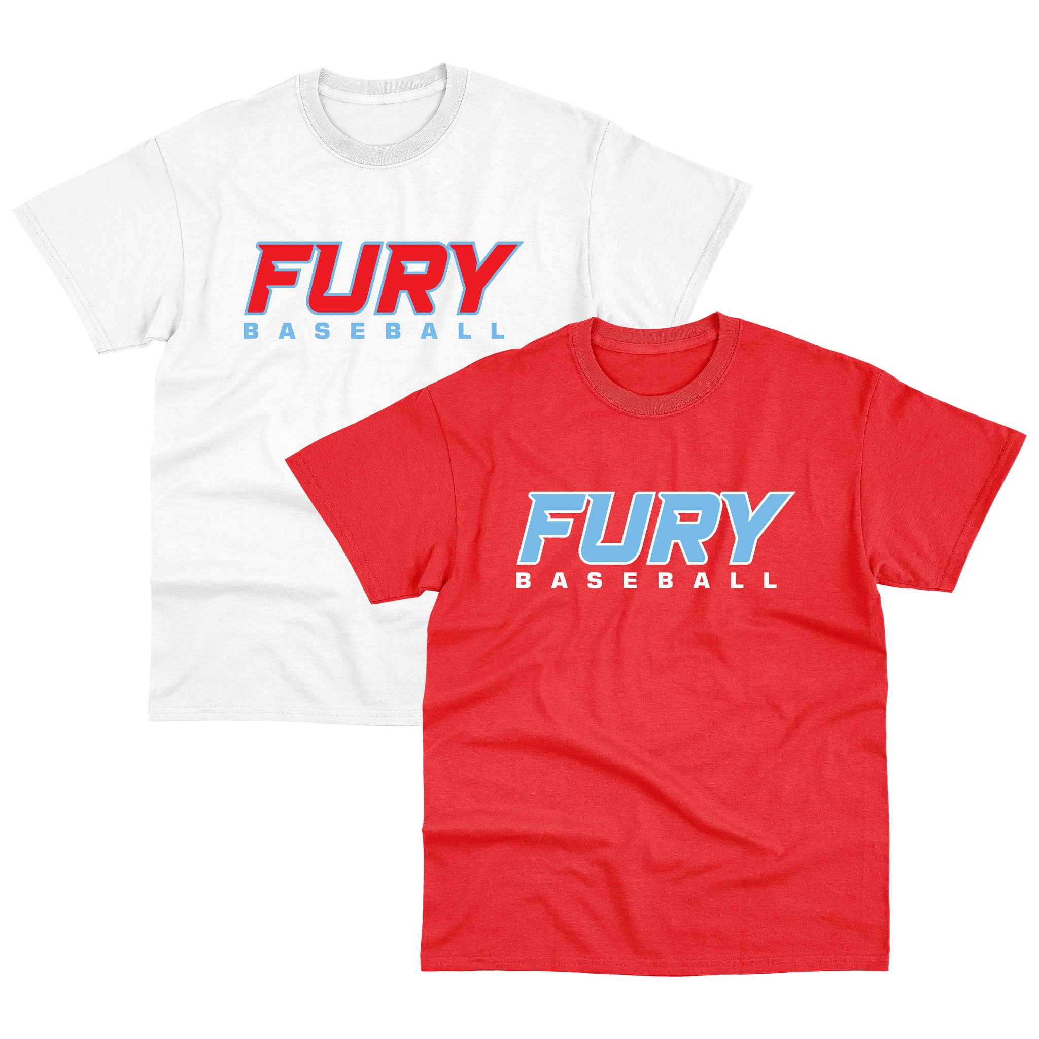 FURY BASEBALL TRI-BLEND TEE