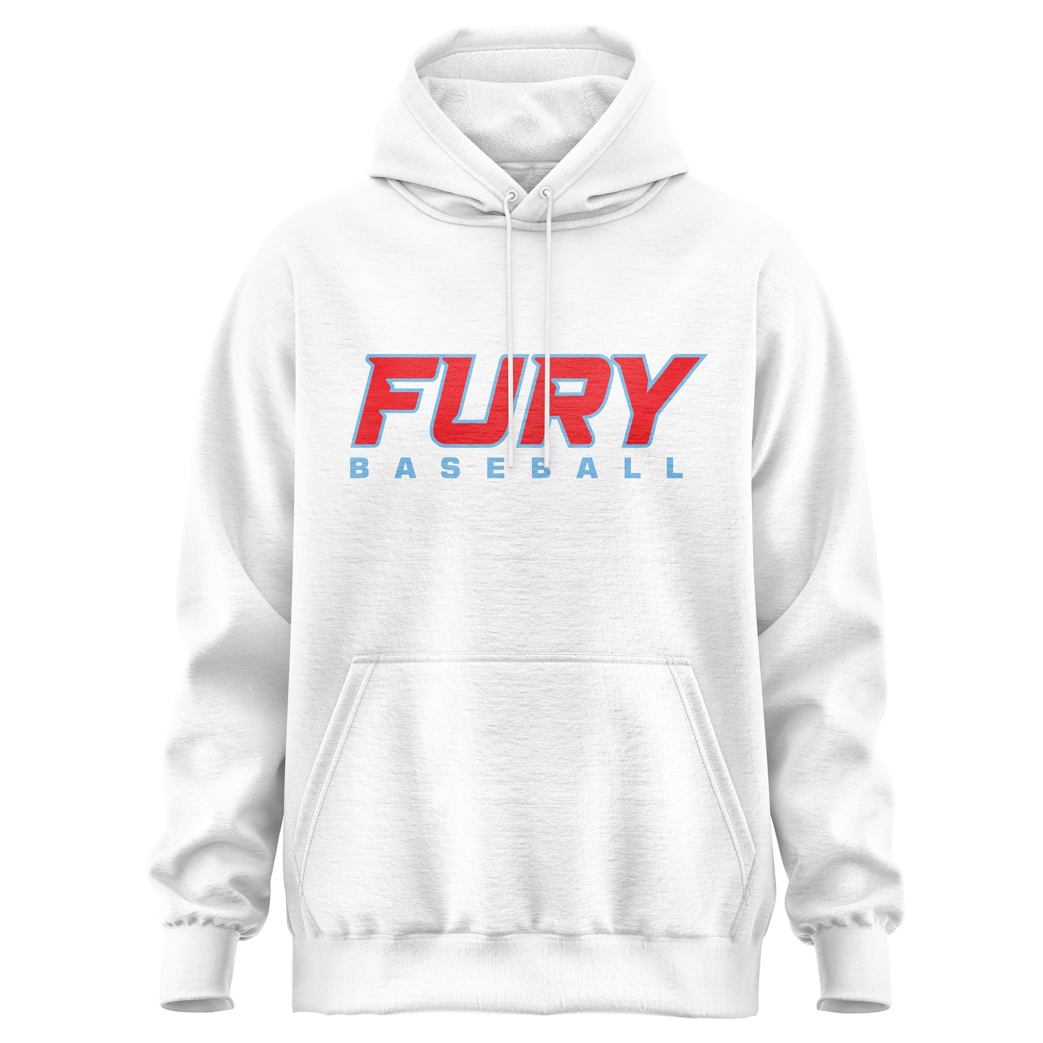 FURY BASEBALL FLEECE HOODIE