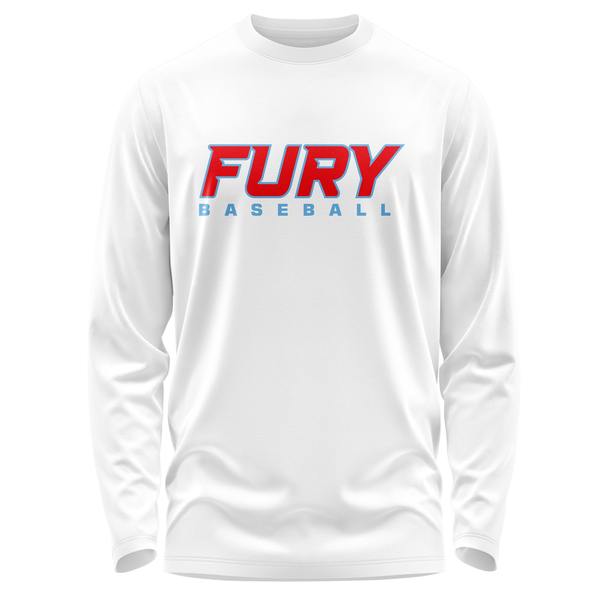 FURY BASEBALL TRI-BLEND LONG SLEEVE