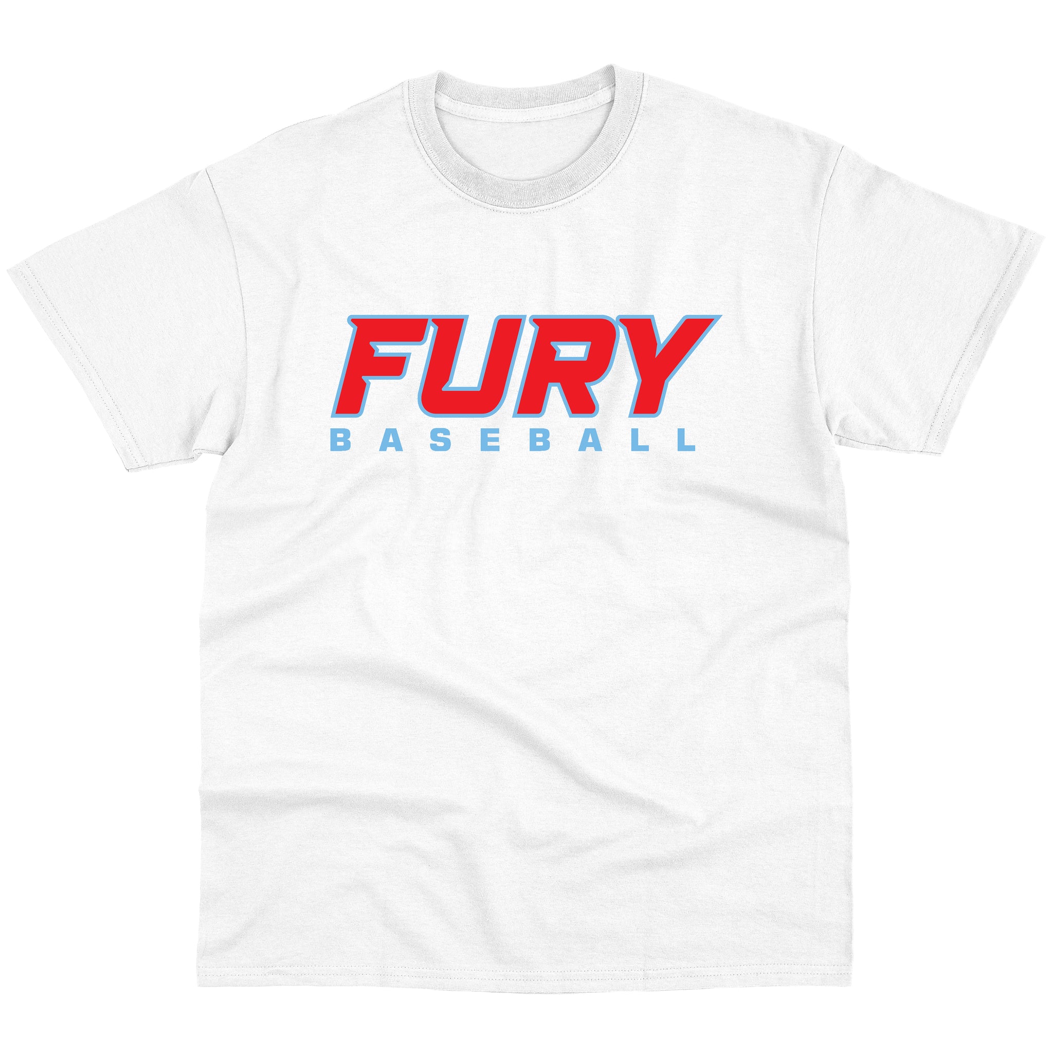 FURY BASEBALL TRI-BLEND TEE