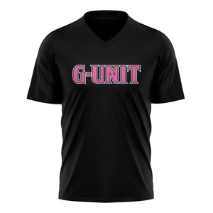 G-UNIT BASEBALL WOMENS V-NECK FULL SUB SHORT SLEEVE