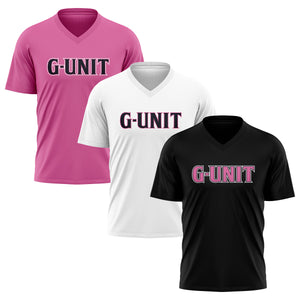 G-UNIT BASEBALL WOMENS V-NECK FULL SUB SHORT SLEEVE