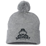 Greinert Sports Sportsman 12" Pom-Pom Cuffed Beanie